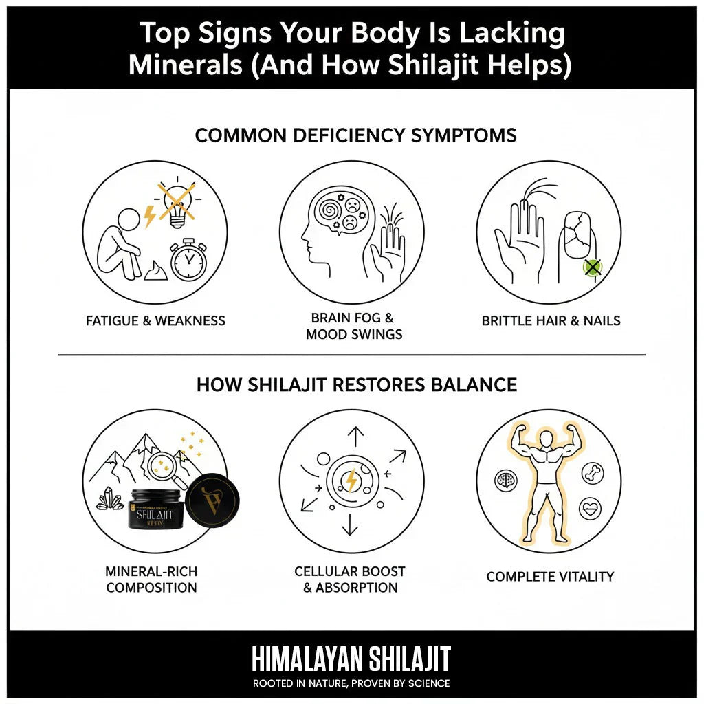 SHilajit help minerals